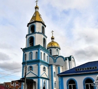 На территории Покровского храма г. Краснодара прошел фестиваль колокольного звона Святочный перезвон